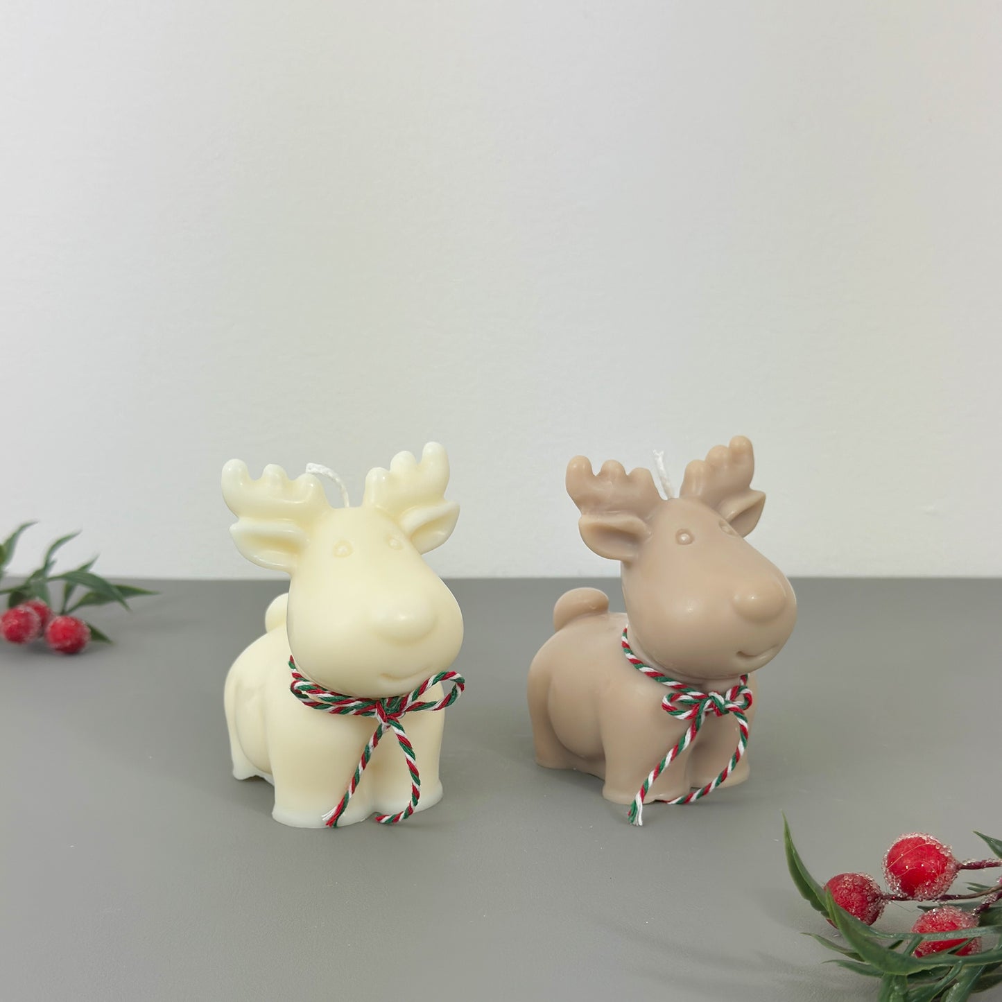 Christmas Reindeer Candle - Christmas Scented Candle