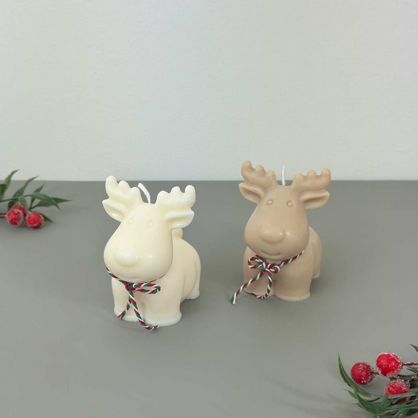 Christmas Reindeer Candle - Christmas Scented Candle
