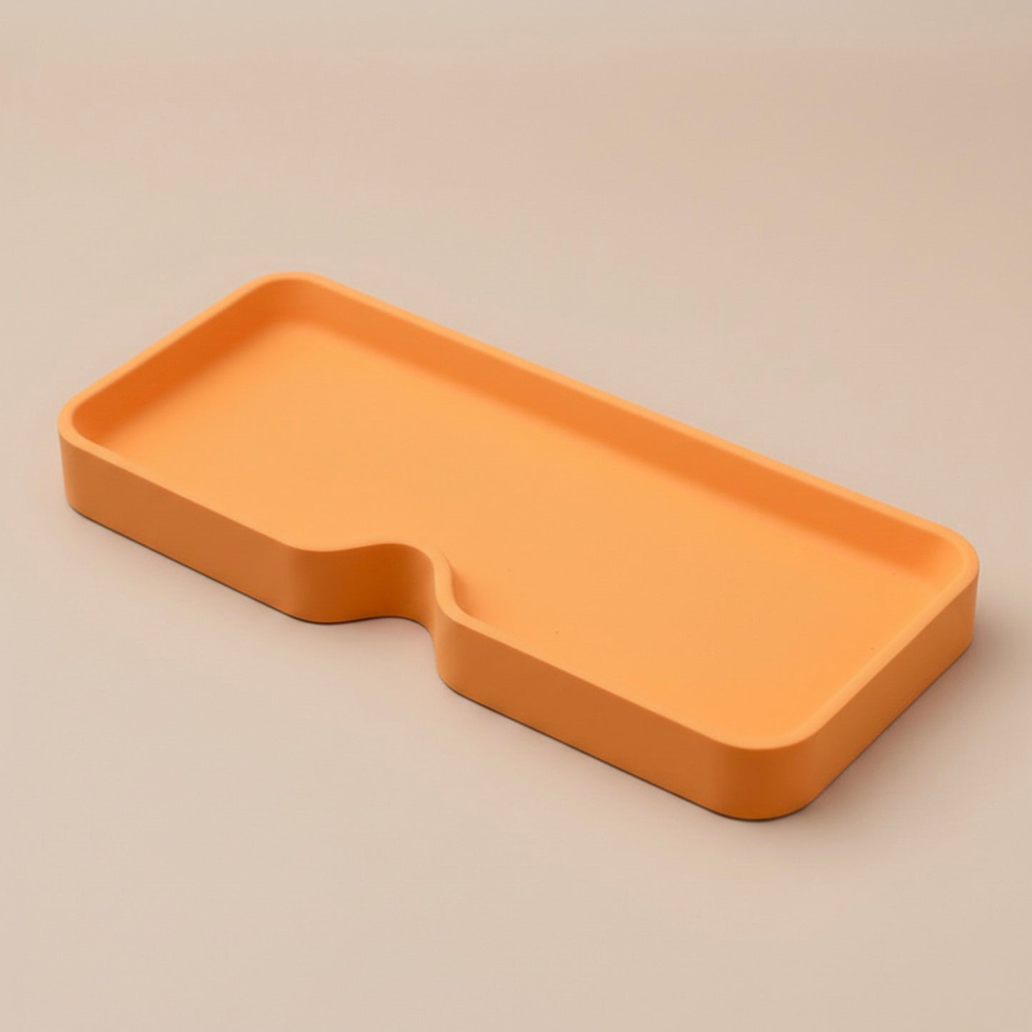 Handmade Orange Glasses Holder and Eyewear Tray