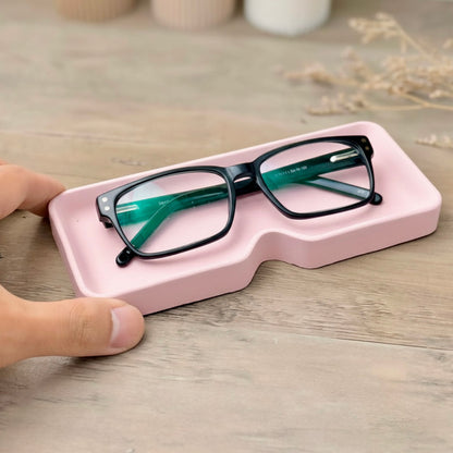 Pink Glasses Case, Sunglasses Holder and Eyewear Tray - Pink Glasses Tray
