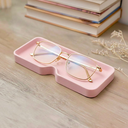 Pink Glasses Case, Sunglasses Holder and Eyewear Tray - Pink Glasses Tray