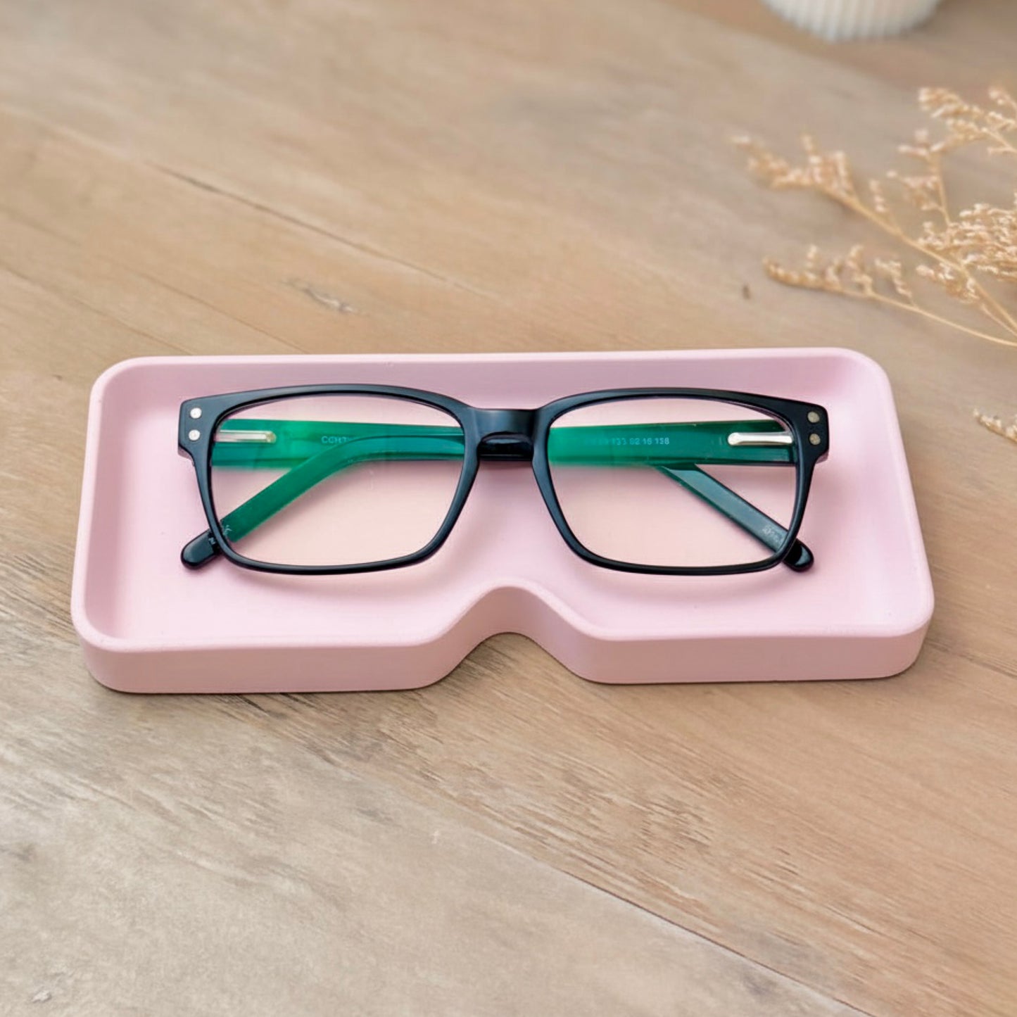 Pink Glasses Case, Sunglasses Holder and Eyewear Tray - Pink Glasses Tray
