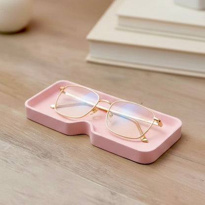 Pink Glasses Case, Sunglasses Holder and Eyewear Tray - Pink Glasses Tray