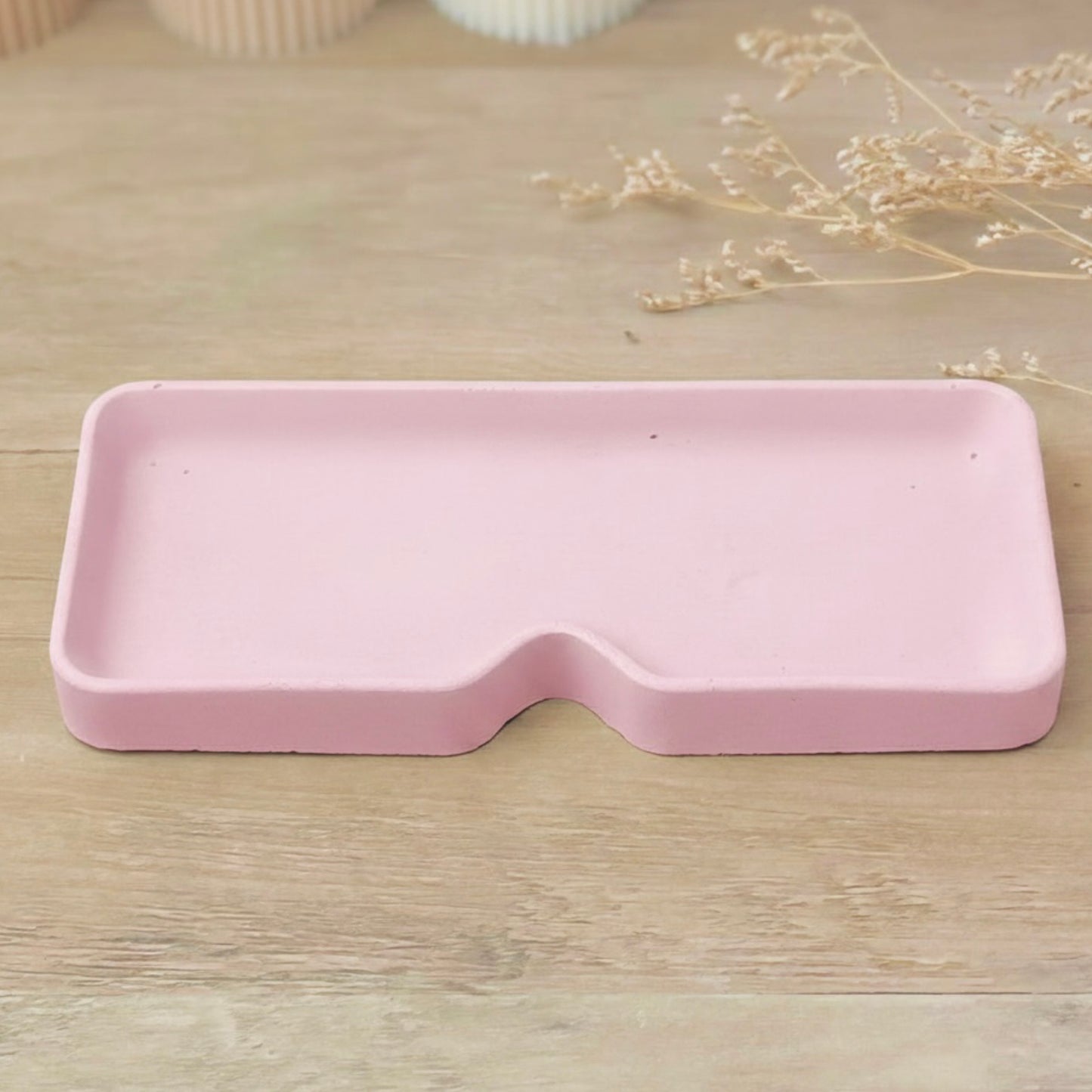 Pink Glasses Case, Sunglasses Holder and Eyewear Tray - Pink Glasses Tray