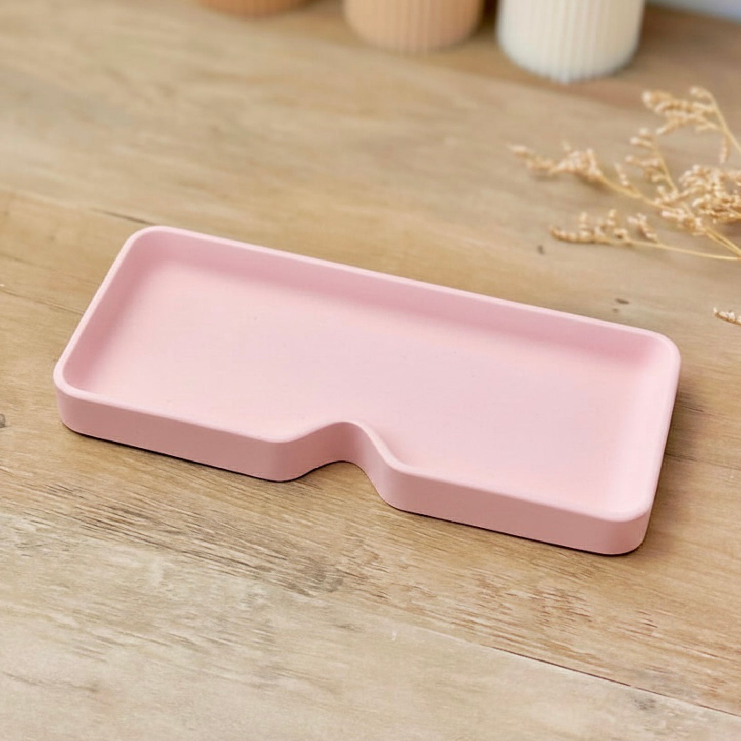 Pink Glasses Case, Sunglasses Holder and Eyewear Tray - Pink Glasses Tray