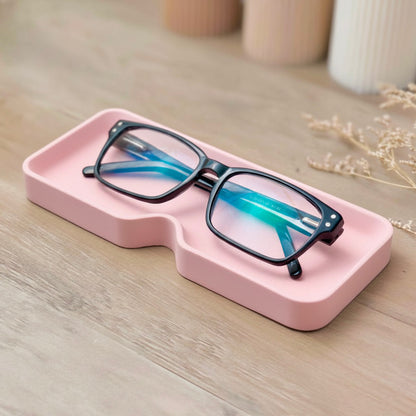Pink Glasses Case, Sunglasses Holder and Eyewear Tray - Pink Glasses Tray