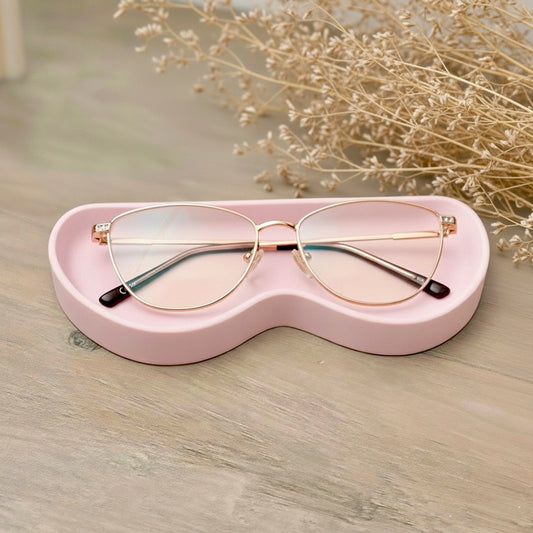 Handmade Pastel Pink Glasses Tray & Sunglasses Holder