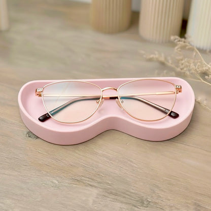 Handmade Pastel Pink Glasses Tray & Sunglasses Holder
