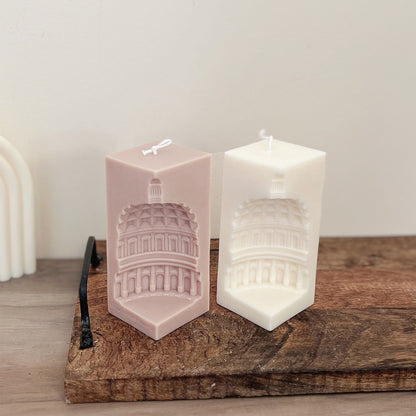 Aesthetic Candles - Roman Architectural Candle - Rome Pantheon Decor