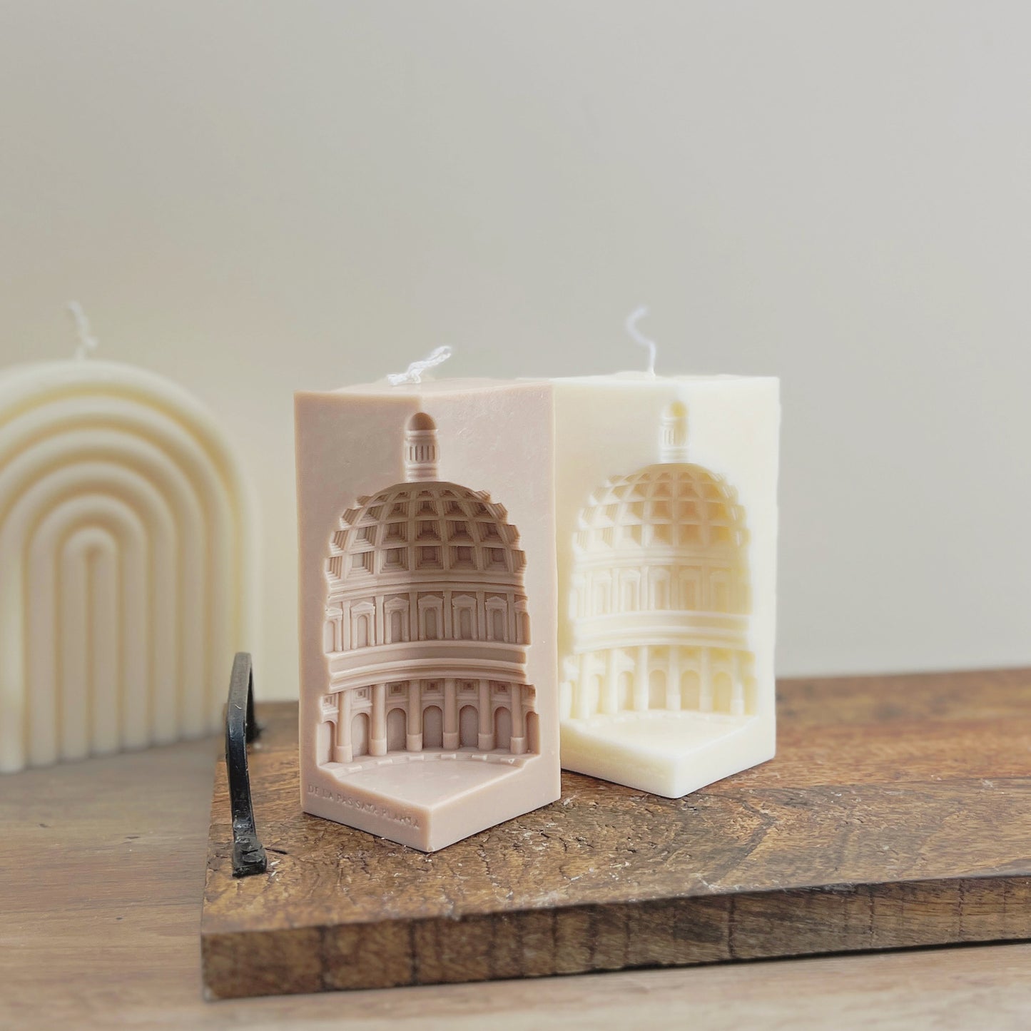 Aesthetic Candles - Roman Architectural Candle - Rome Pantheon Decor