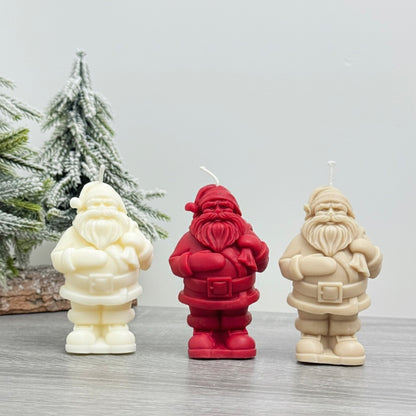 Santa Claus Festive Candle - Father Christmas Decoration