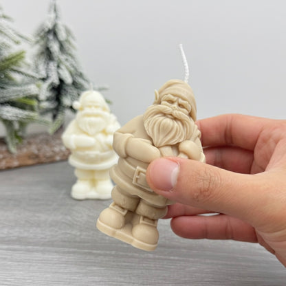 Santa Claus Festive Candle - Father Christmas Decoration