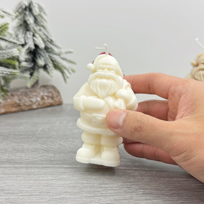 Santa Claus Festive Candle - Father Christmas Decoration