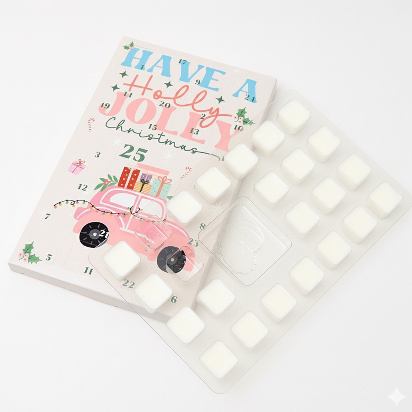 Soy Wax Melt Advent Calendar - Christmas Wax Melt Gift Set