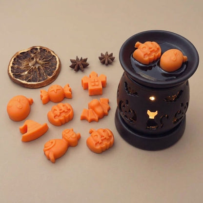 Apple & Cinnamon Halloween Wax Melts Set of 8