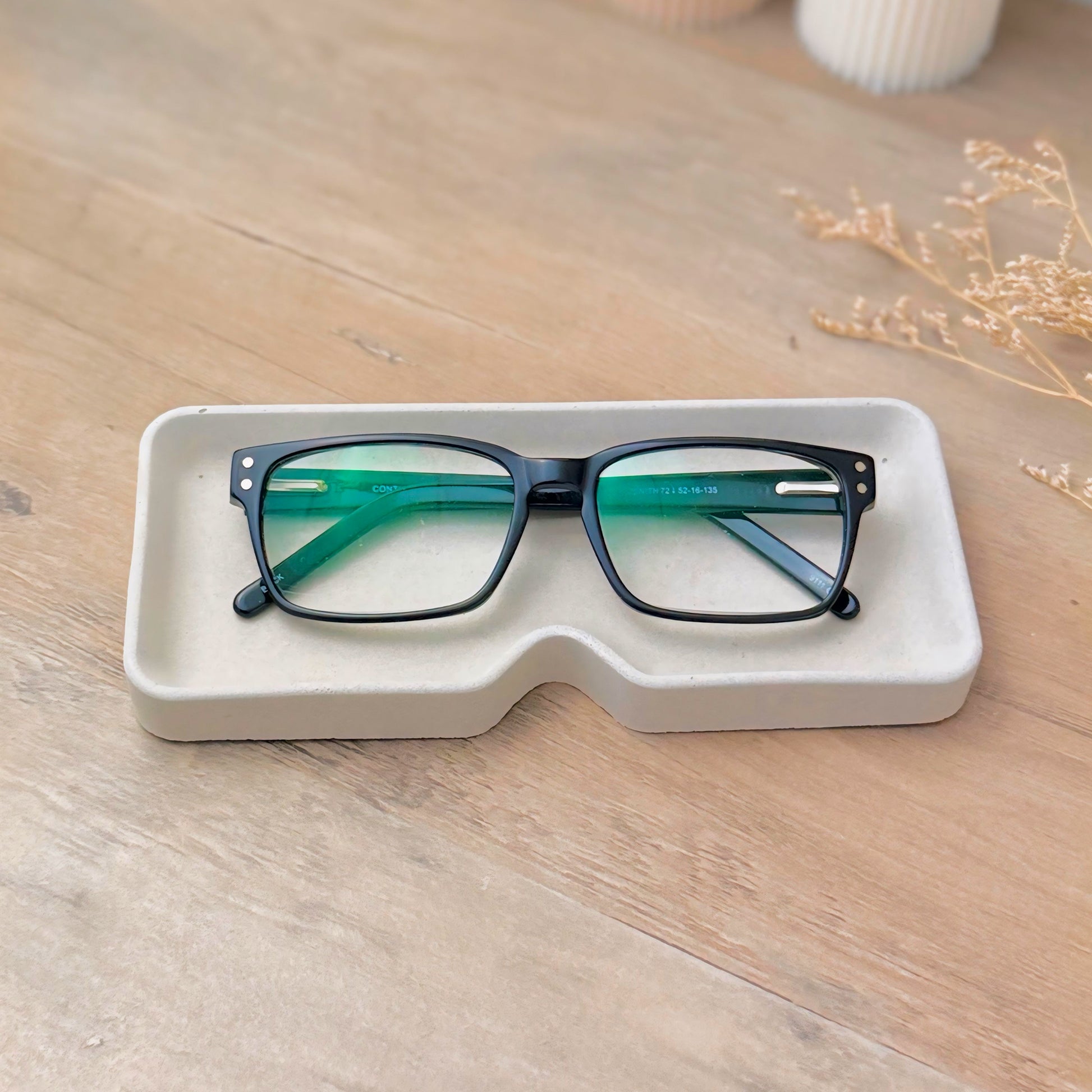 Concrete Glasses Tray and Sunglass Tray Eyewear Case Glasses