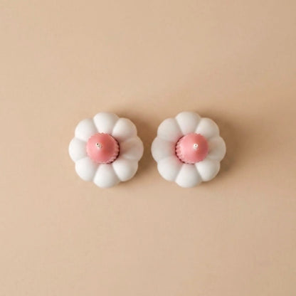 White Pumpkin Candle Holder - Autumn Decor