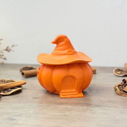 Halloween Pumpkin House Decorative Bowl - Halloween Decor - Halloween Gifts